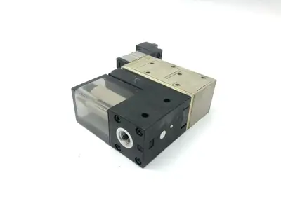 USED SMC PNEUMATIC VACUUM MANIFOLD VALVE ASSEMBLY
