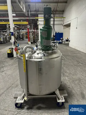 USED Precision 600 Liter Precision Stainless Reactor, 316L S/S, 45/100#