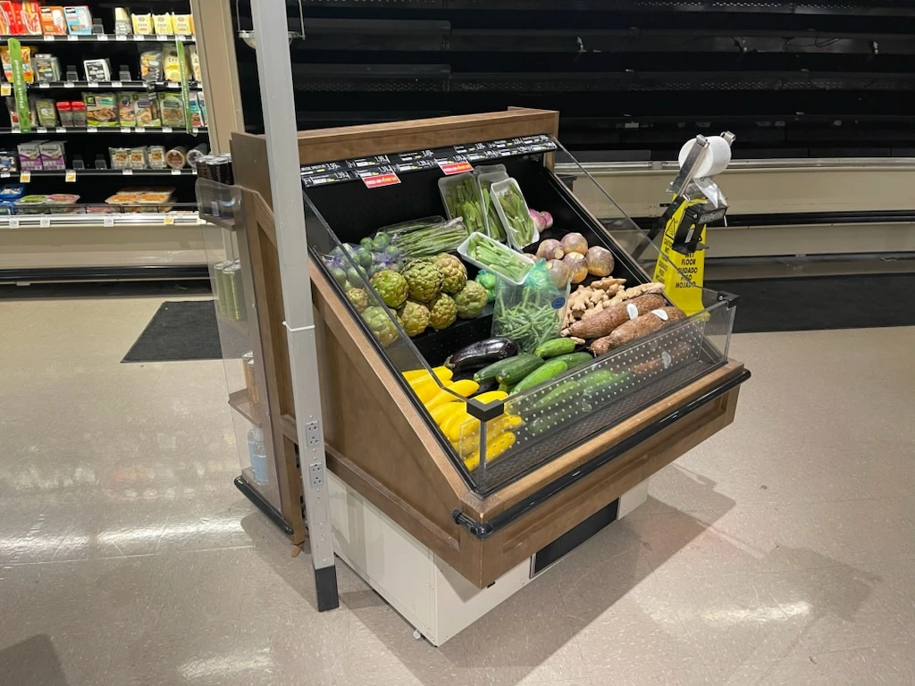 Cold & Dry Produce Display – 3′ & 4′