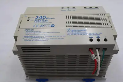 IDEC PS5R-G24 Power Supply:  100-240VAC 4A IN, 24VDC 10A 240W STOCK 4995