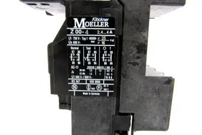 NEW KLOCKNER MOELLER Z00-4 OVERLOAD RELAY Z004