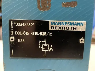 Used REXROTH DBD.S15 G18/315/12 Pump & Valve Parts Ohio US | Surplus Asset Holdings #1246530