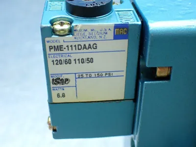 New | in-Stock MAC VALVES MVA3BA312PM111DA Pumps Ohio US | HGR 24 #903005