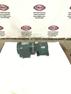 Reliance Electric P14H1448G Three Phase AC Motor with Dodge Tigear Speed Reducer