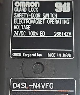 Used Omron OMRON D4SL-N4VFG Servo Drives South Carolina US | Palmetto Automation #1519702