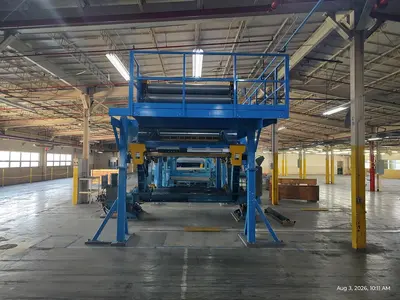 Used BW PAPERSYSTEMS / MARQUIP UNWIND & D2 SPLICER Corrugating Line Roll Stands Pennsylvania US | Global Equipment International, LLC #1351941