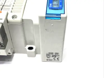 VV5QC11-12N7SEAN-D0S, VVQ1000-10A-1, VQC1400N-51, VQC1500N-51, | SMC VV5QC11-12N7SEAN-D0S Pneumatic Solenoid Valve Manifold, 12-Station - Used