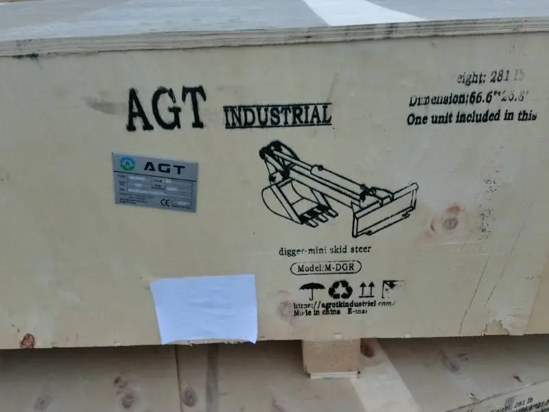 MINI Skid Steer Backhoe