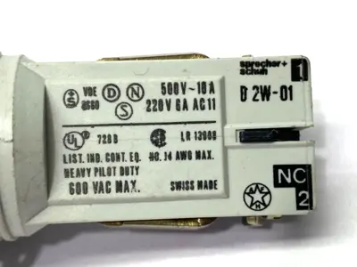 Used SPRECHER+SCHUH WHITE PUSHBUTTON Relays & Switches | Maverick Industrial Sales #1105274