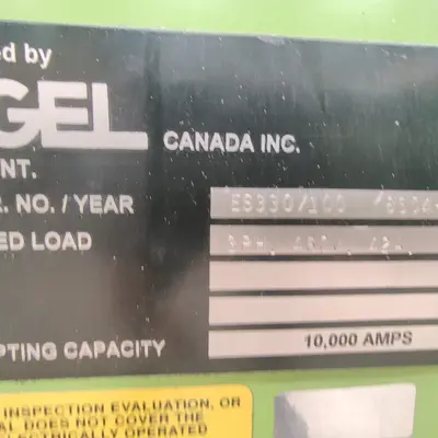100 Ton, Engel #ES-330/100TL, injection molding machine, 1997