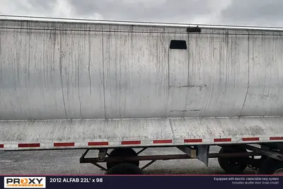 Used 2012 ALFAB 22L' X 98" Dump Trailers Ohio US | Proxy Equipment #1382997