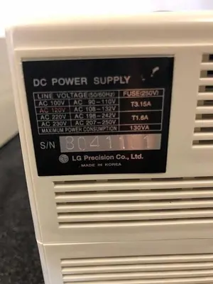 LG DC POWER SUPPLY GP-4303D