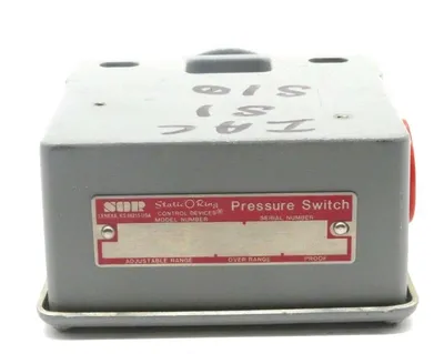 NEW SOR 4NN-K2-N4-BIA PRESSURE SWITCH 4NNK2N4BIA