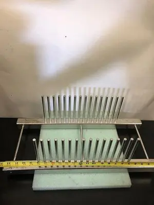 STAINLESS STEEL SUBSTRATE RACK HOLDS CLASS 10