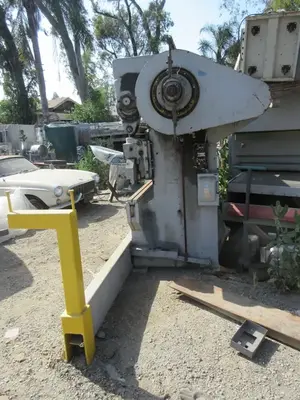 Verson All Steel Press Brake, S/N 9875-2078, 7.5" Shut Height, 3" ram adjustment, 2.5" stroke
