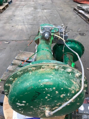8" -150# Fisher V-Ball Control Valve Type V150 , Stainless