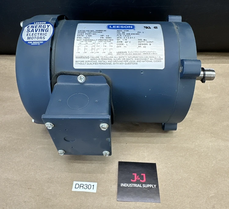 New | in-Stock LEESON 102860.00 Motors (misc) Indiana US | J&J Industrial Supply #1062817
