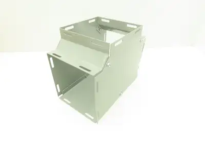 Wiegmann Hubbell T0606 N1 Tee Hinged Screw Cover Wireway 6X6 Gray READ