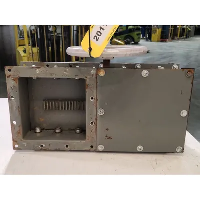 Used KWS Manufacturing 9" Rack and Pinion Slide Gate Roller Maintenance Valve