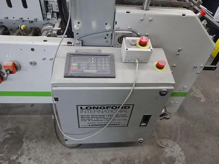 Used 2017 LONGFORD C350W8 SERVO DRIVEN PRODUCT TIPPER WITH CARD REGISTRATION SYSTEM Mailing Equipment Illinois US | Capital Equipment Solutions #468482