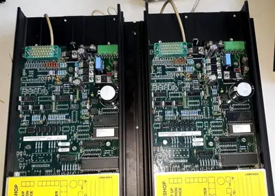 (9) Alfa-Laval EPC-400 control units.