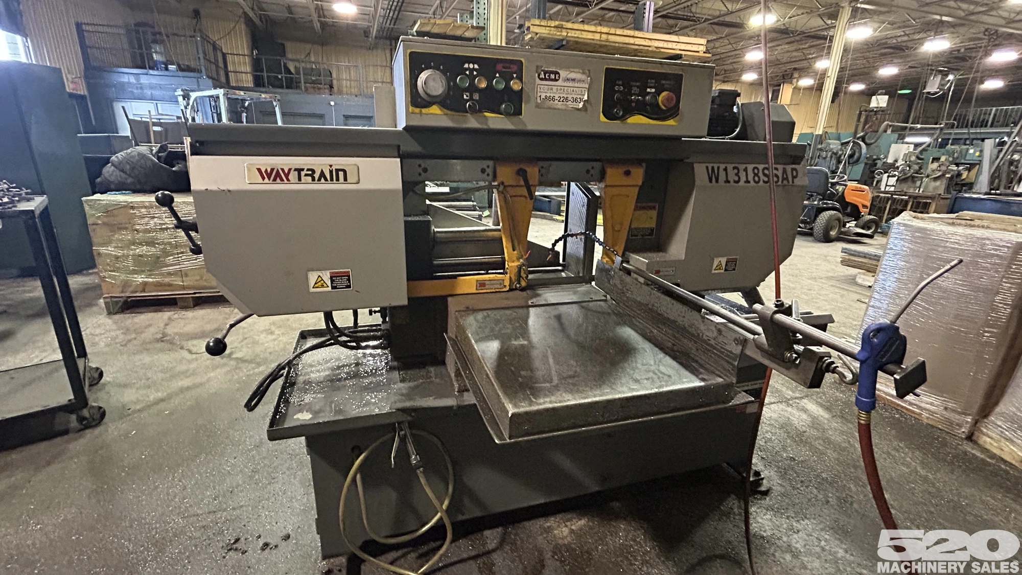 2020 Waytrain W-1318SSAP Heavy Duty Semi-Automatic Horizontal Bandsaw