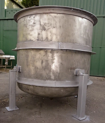 2200L S/S Open Top Tank