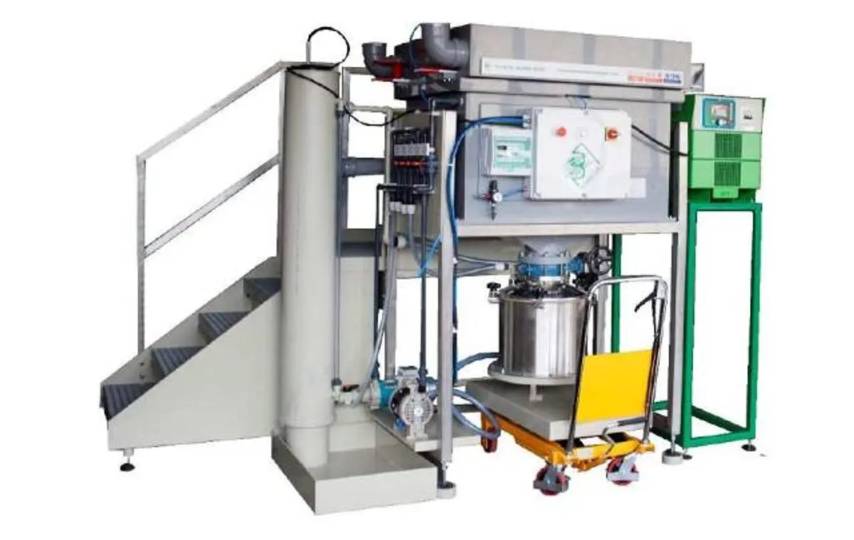 Silver Electrolytic Refining Plant 30Kg Capacity