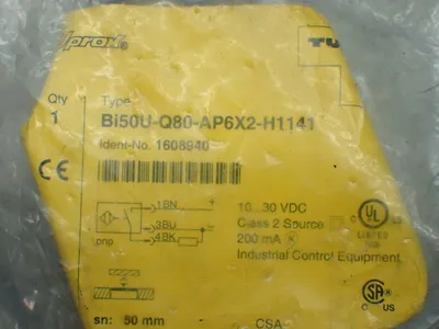 New | in-Stock TURCK BI50UQ80AP6X2H1141 Proximity Sensors Ohio US | HGR 24 #879331
