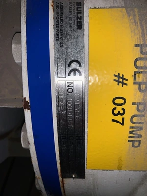 USED Ahlstrom / Sulzer CPT31-6