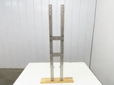 4" Tabletop Conveyor Stainless Leg Support H-Stand 39"-49" Adj Height