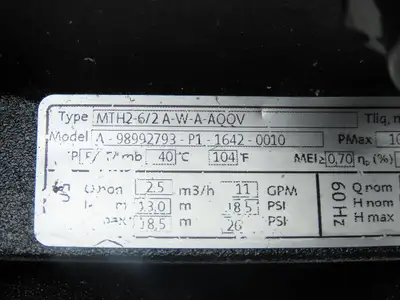 Used GRUNDFOS _UNKNOWN_ Pumps Indiana US | Arrow Industrial #1408631
