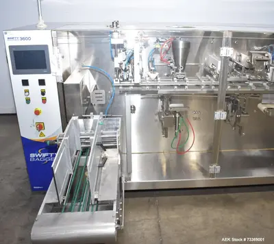 Used WEIGHPACK SYSTEMS SWIFTY 3600 Form & Fill Horizontal - Pre Made Bags Illinois US | Aaron Equipment #86704