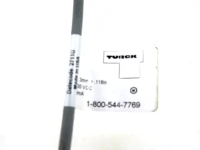 NEW TURCK BI3-Q06-AP6X2-0.2M-PSG 3M SENSOR BI3Q06AP6X202MPSG 3M