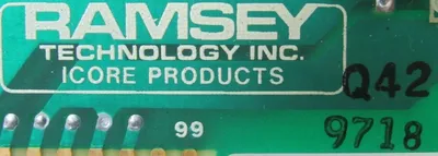 NEW RAMSEY D000-020568-01 I/O BOARD C000-020569-01 D000-020567-01 D00002056801
