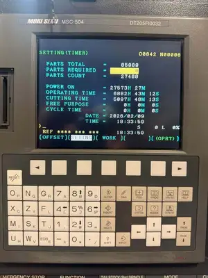 2006 MORI SEIKI DURATURN 2050 CNC Lathes | Toolquip, Inc. (8)