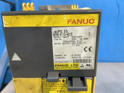 Used FANUC A06B6110H015 Power Units Ohio US | HGR 24 #1335346