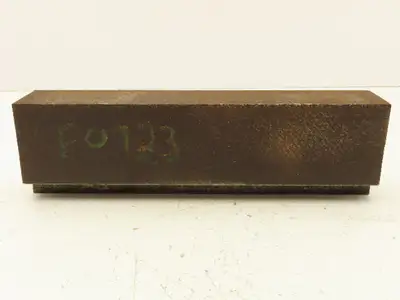 Press Brake Blank Die 11" Long 2-9/16" High 1-7/8" Wide 1/2" Tang