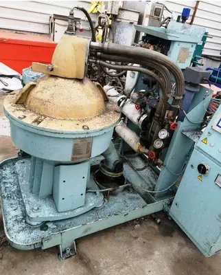 Alfa-Laval S-500 fuel/lube oil purifier, 316SS.