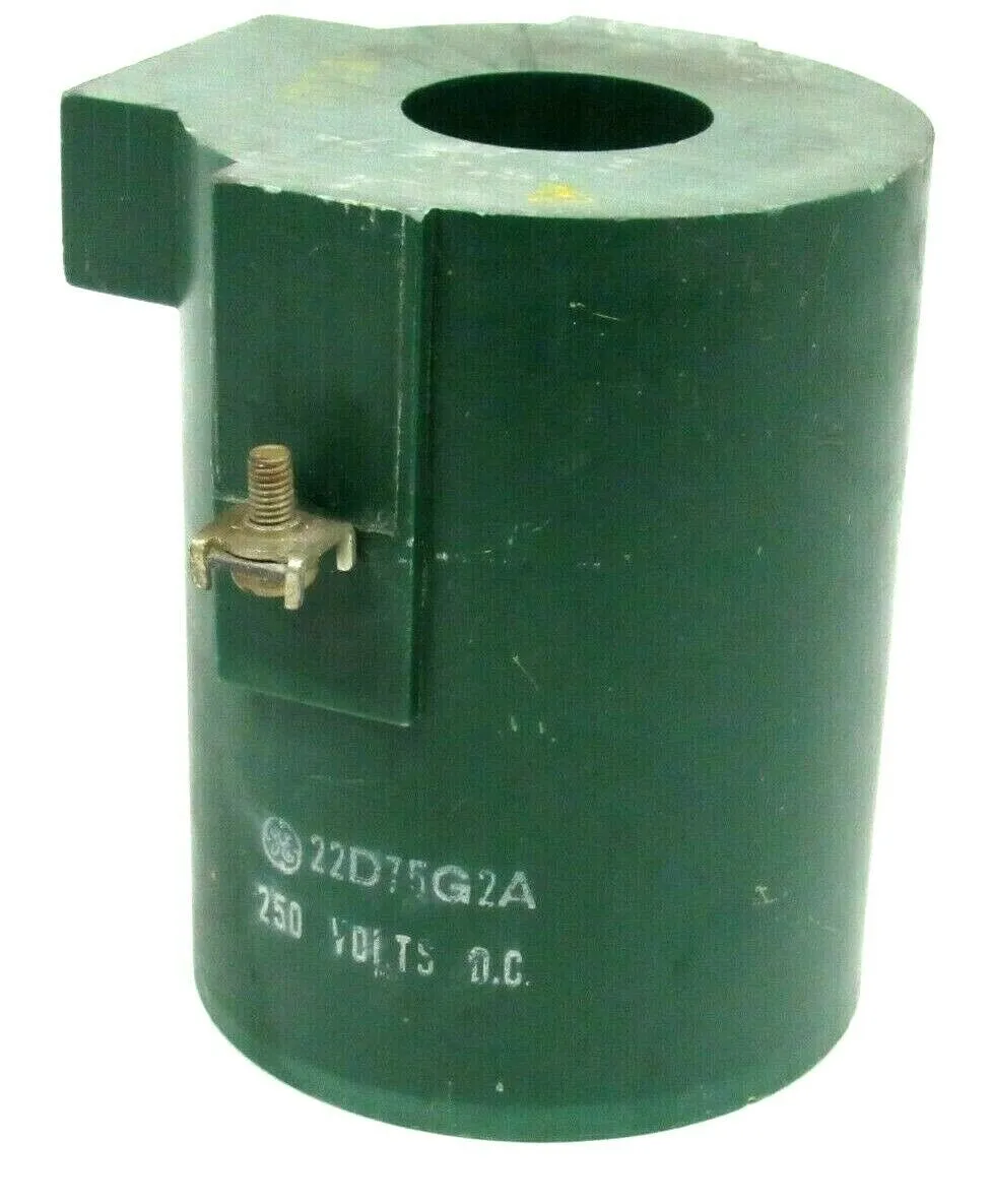 NEW GENERAL ELECTRIC 22D75G2A 250V D.C. SOLENOID COIL
