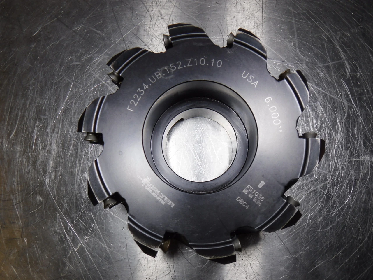 Walter 6" Indexable Facemill Cutter F2234.UB.152.Z10.10 (LOC706)