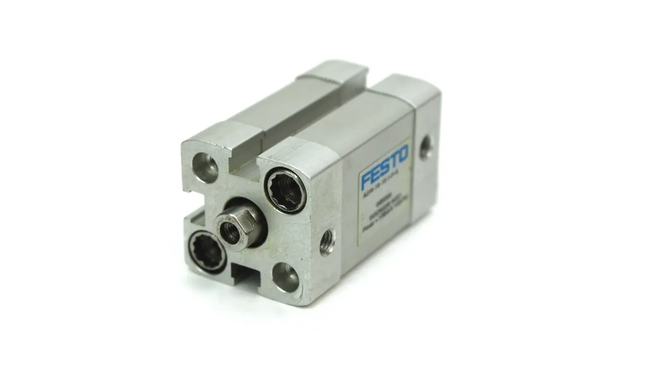 Festo ADN-16-15-I-P-A Pneumatic Compact Cylinder, 16mm Bore, 15mm Stroke