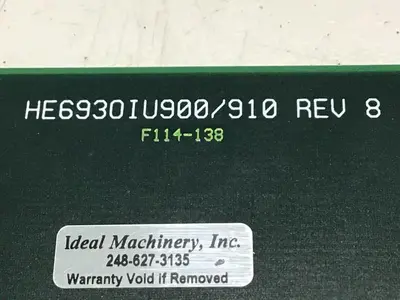 USED HORNER ELECTRIC HE693OIU900/910