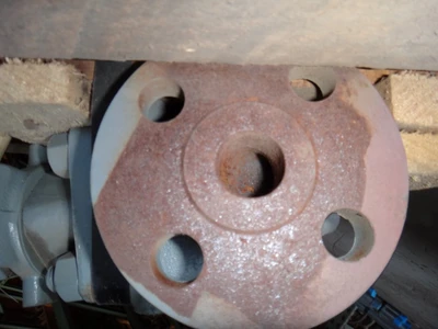 Fisher 3" 300 Class, WCB Stainless Flanged Control Valve
