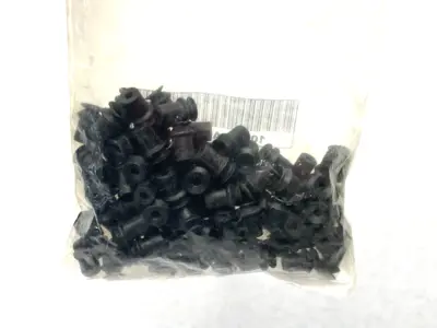 NEW COVAL BELLOWS SUCTION CUP, BLACK, 11MM DIAMETER, PKG OF 100
