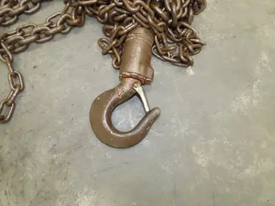 Eaton Yale 1 Ton 2000Lb Manual Chain Fall Hand Hoist 35' Lift