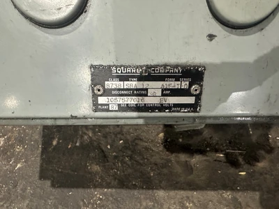 SQUARE D SIZE 0 COMBINATION MOTOR STARTER / D