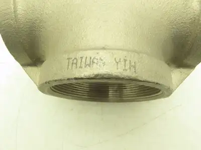 316 Stainless Steel Pipe Tee 4" NPT Class 150