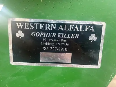 USED WESTERN ALFALFA GOPHER KILLER