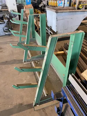 PRESS BRAKE DIE STORAGE RACK. STOCK # 0736421